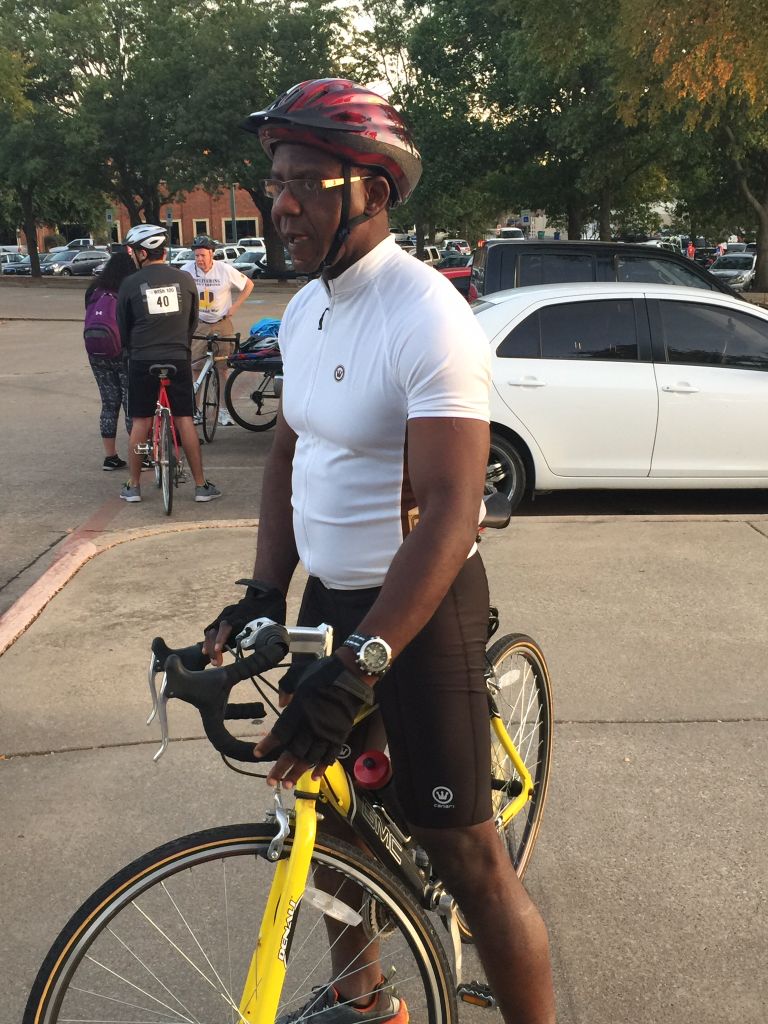 Paul with Yellow Bike